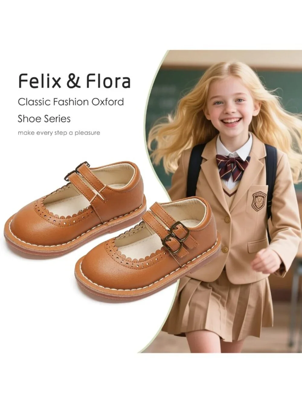 Toddler Little Girl Mary Jane Ballet Flats - Perfect for Easter, Parties